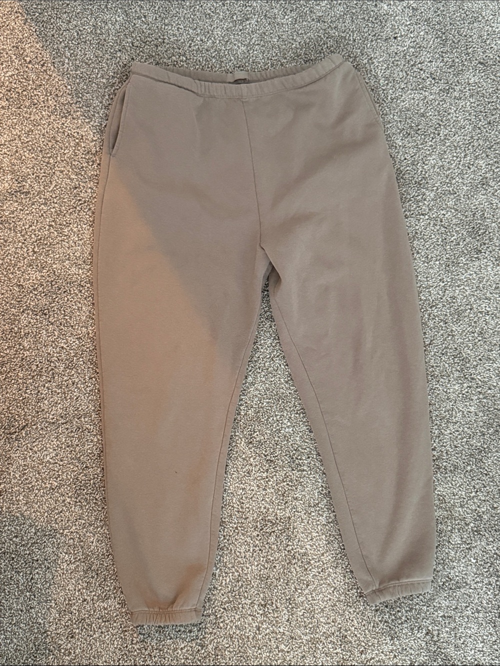 nuuds Brown Fleece-Lined Lounge Pants